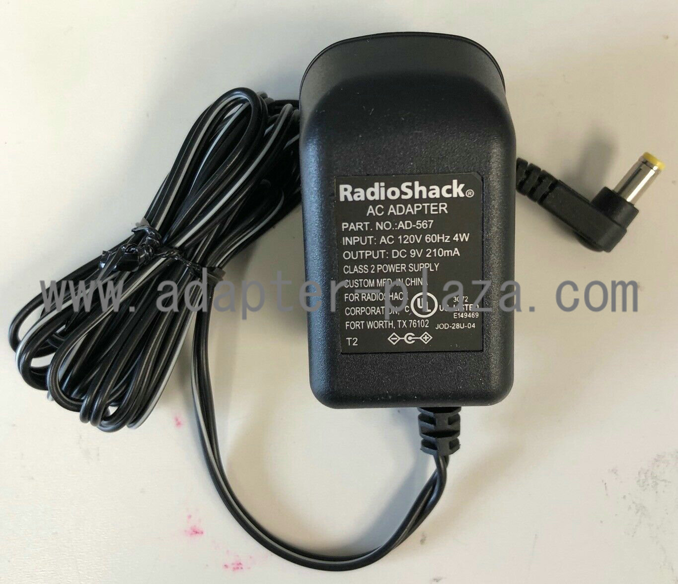 *Brand NEW* Radio Shack AD-567 OEM 9V For 21-1917 Two-Way Radio DC 9V 210mA AC DC Adapter POWER SUPPLY